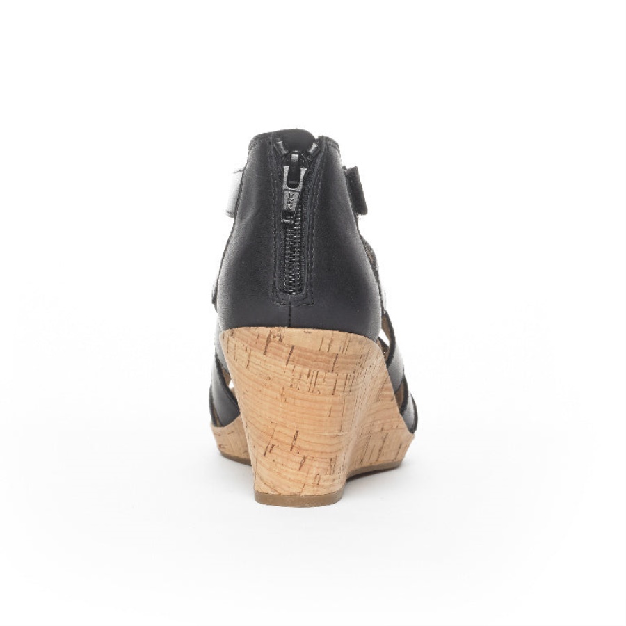 Rockport Briah Gladiator Sandal Svart Skinn