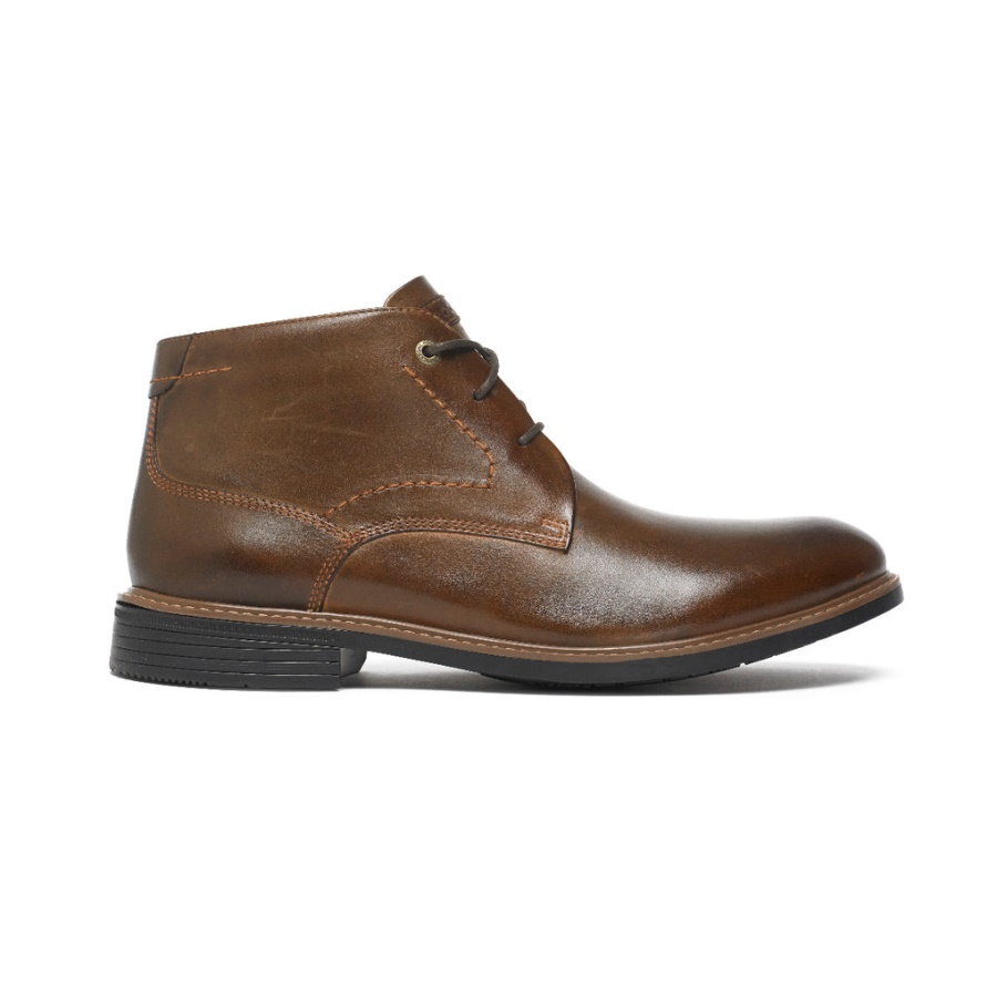 Rockport Classic Break Chukka Mørkebrunt Skinn