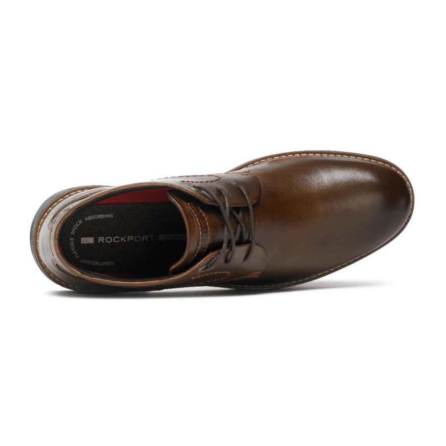 Rockport Classic Break Chukka Mørkebrunt Skinn