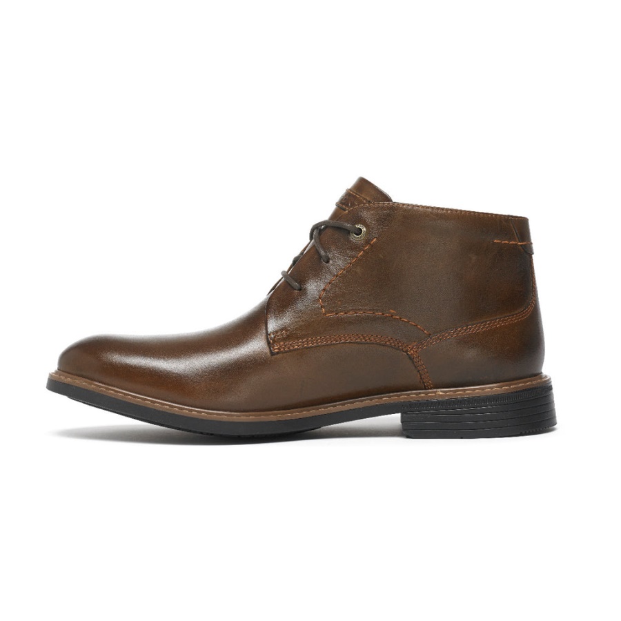 Rockport Classic Break Chukka Mørkebrunt Skinn