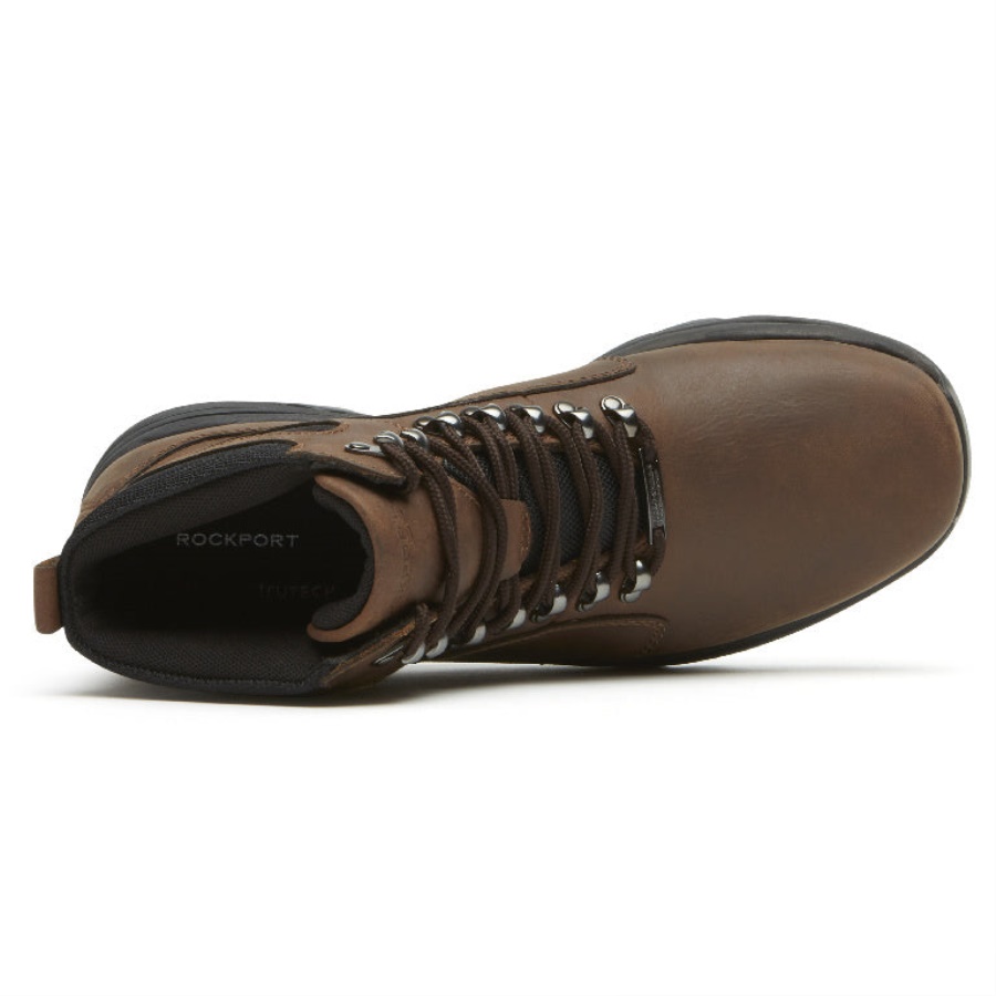 Rockport Cold Springs Vanntett Elkhart Boot Tan Sand