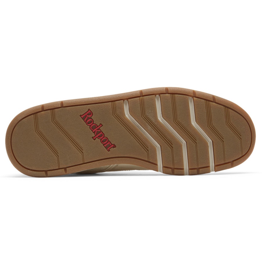 Rockport Herre 7100 Pluss Prowalker Off White Lea