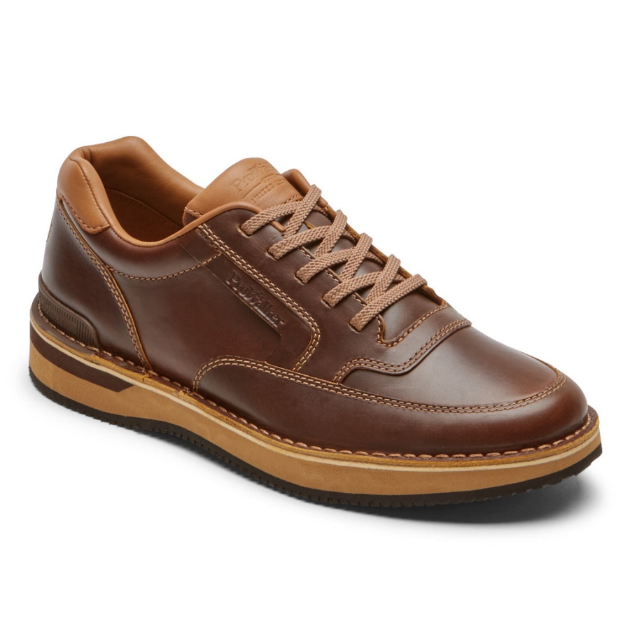 Rockport Menns 9000 Prowalker Limited Edition Brunt Skinn