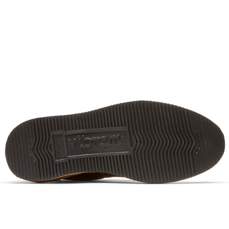 Rockport Menns 9000 Prowalker Limited Edition Brunt Skinn