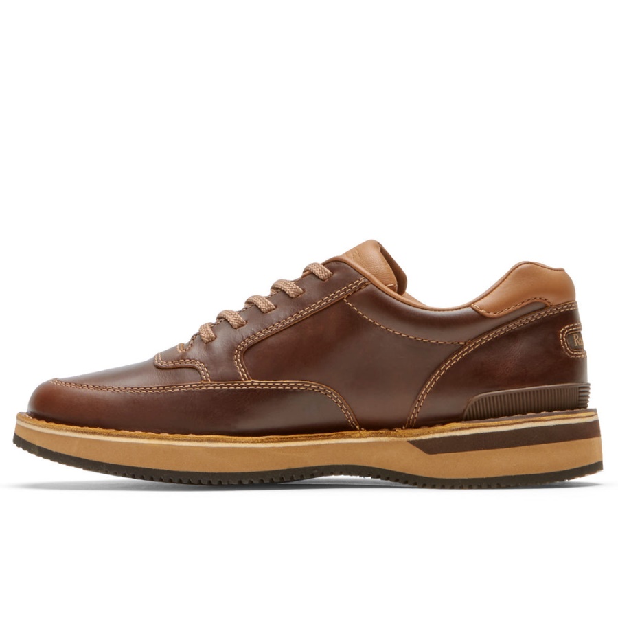 Rockport Menns 9000 Prowalker Limited Edition Brunt Skinn