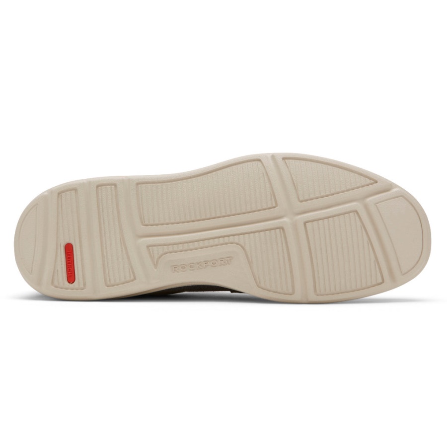 Rockport Menns Beck Med Vanlig Tå 4-øyet Oxford Marineblå Canvas Nubuck