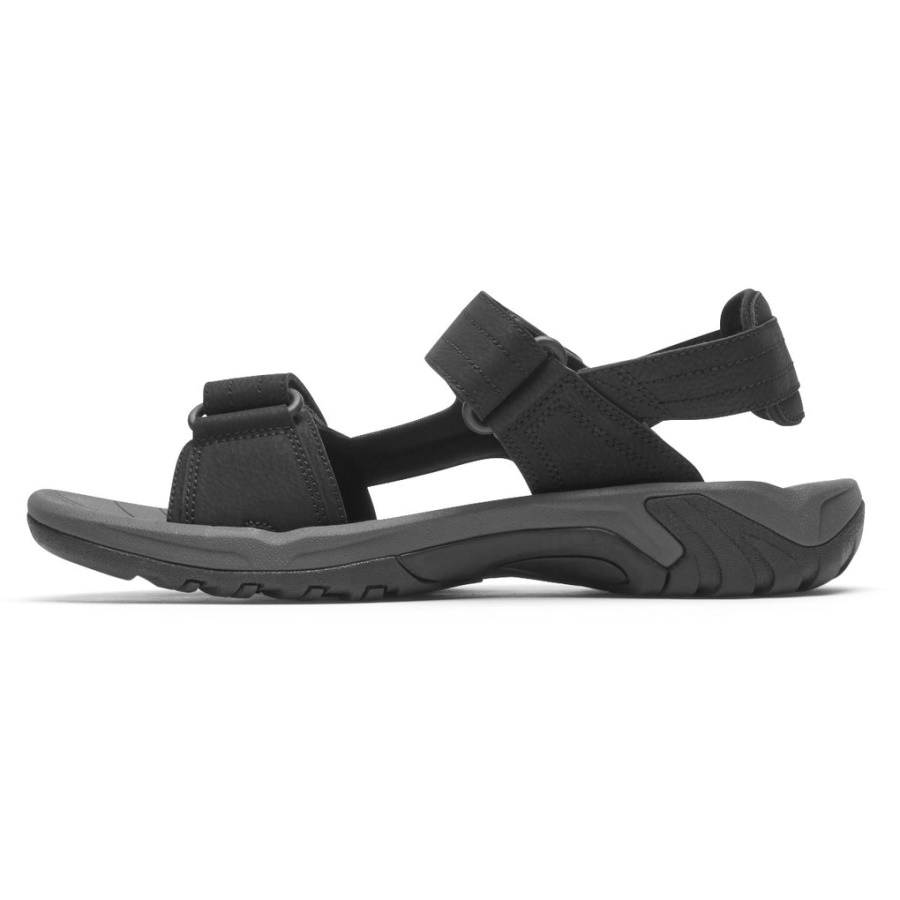 Rockport Herre Byron Justerbar Sandal Svart