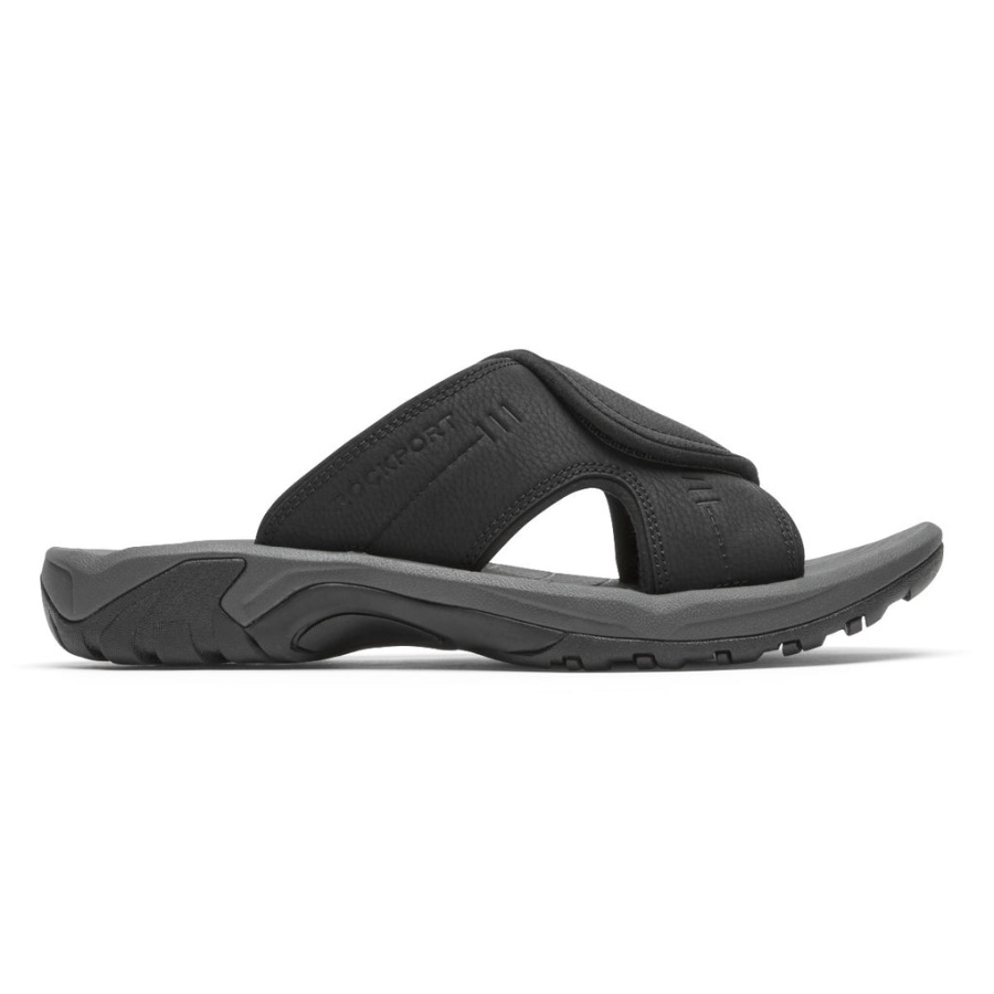 Rockport Menns Byron Slide Sandal Svart