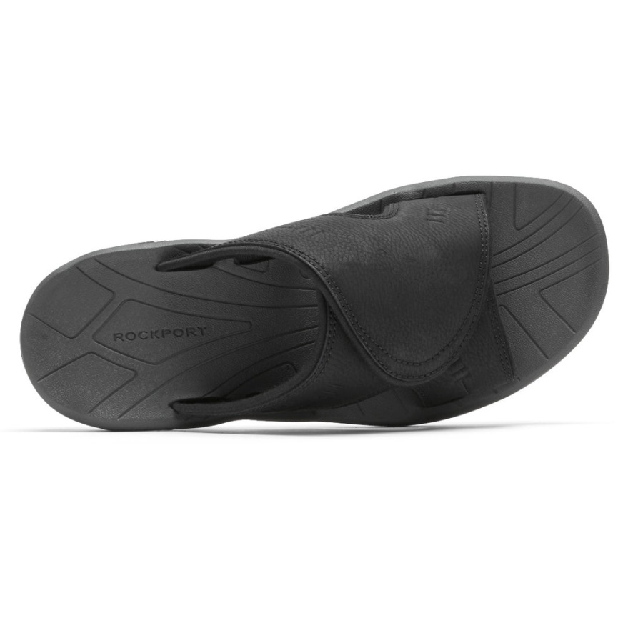 Rockport Menns Byron Slide Sandal Svart