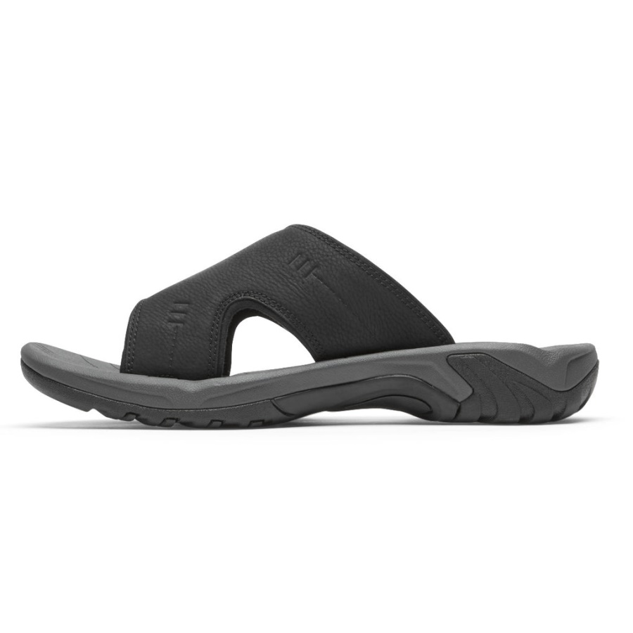 Rockport Menns Byron Slide Sandal Svart