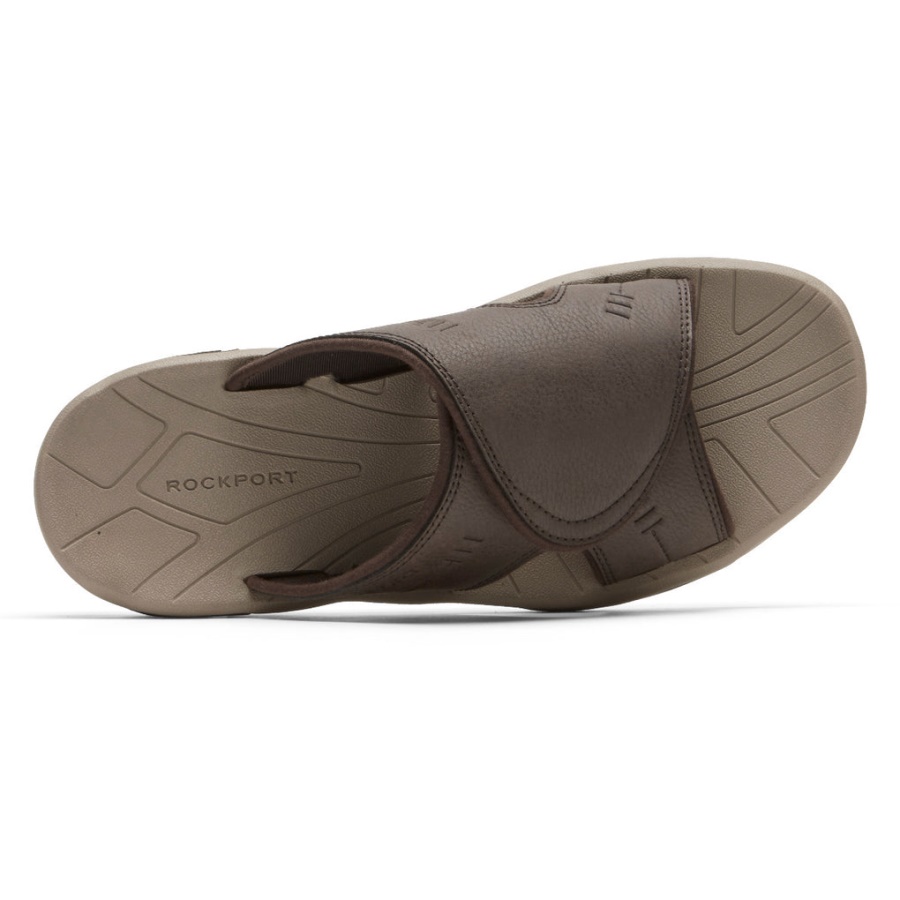 Rockport Menns Byron Slide Sandal Java