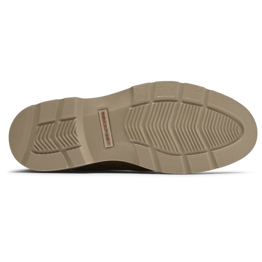 Rockport Menns Charlee Vanntett Vanlig Tå Oxford Spice