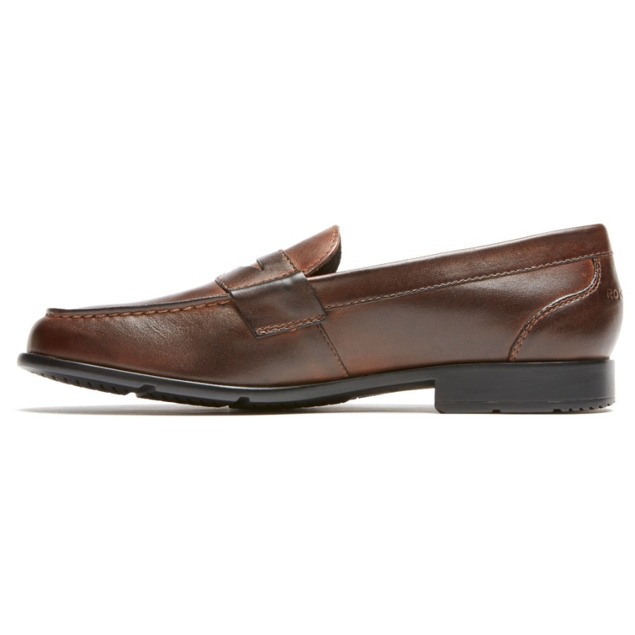 Rockport Herre Klassisk Penny Loafer Mørkebrun