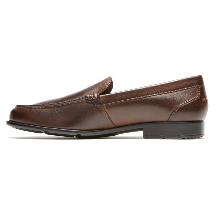 Rockport Klassisk Venetiansk Loafer For Menn Mørkebrun