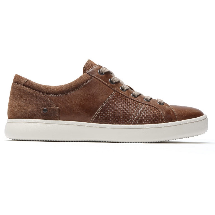 Rockport Menns Colle Tie Sneaker Tan