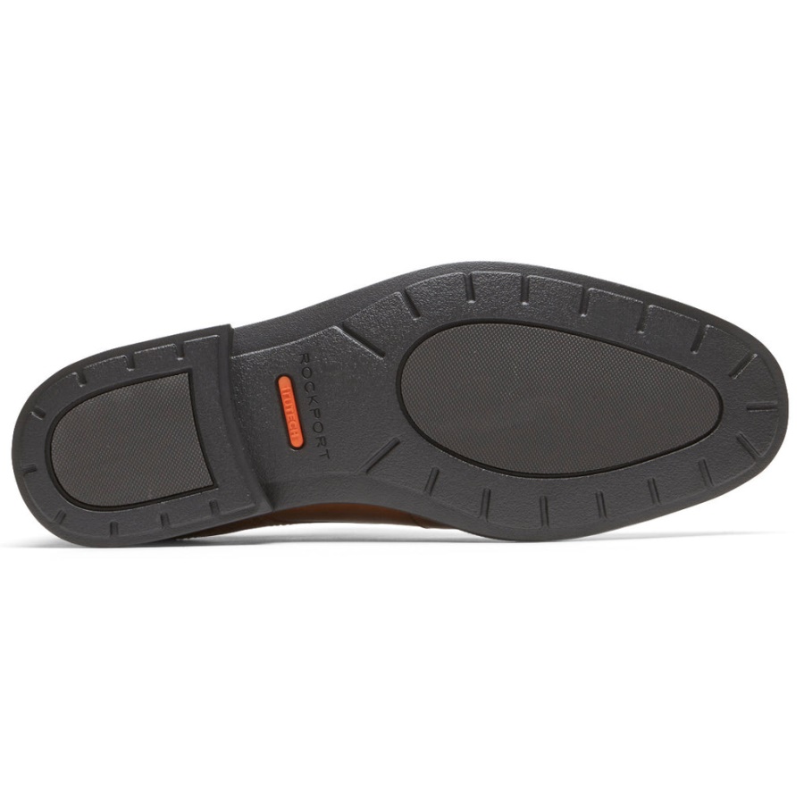 Rockport Herre Dressports Kontorforkle Tå Oxford Cognac