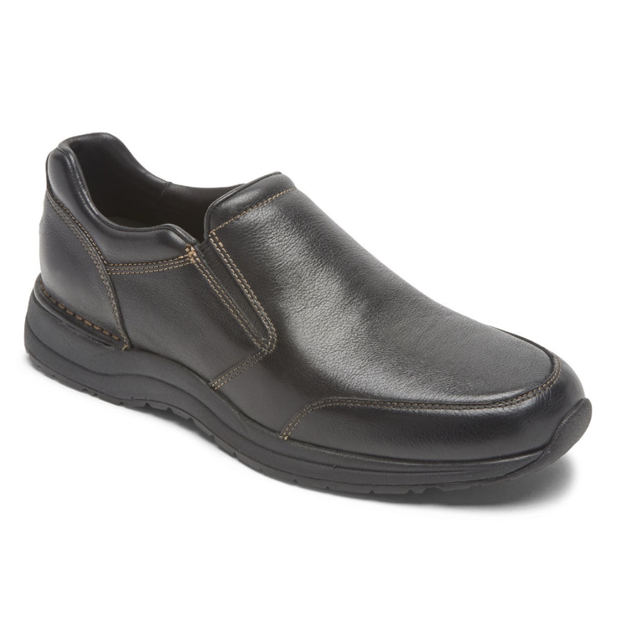 Rockport Menns Edge Hill 2 Dobbel Gore Slip-on Svart