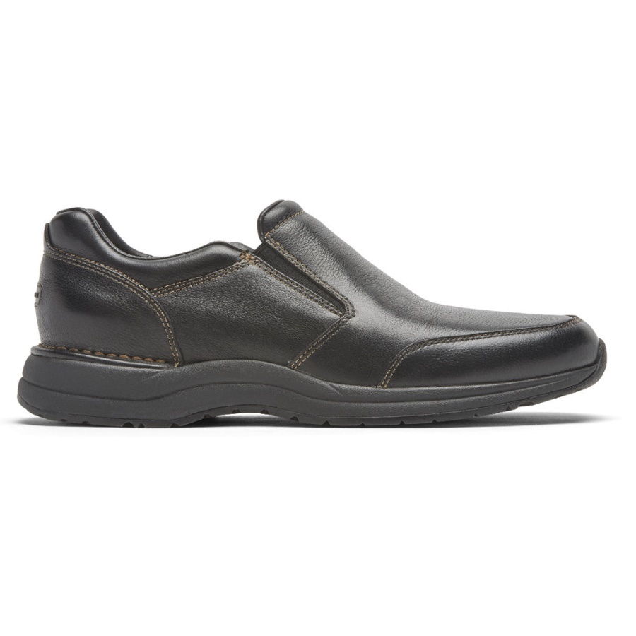Rockport Menns Edge Hill 2 Dobbel Gore Slip-on Svart