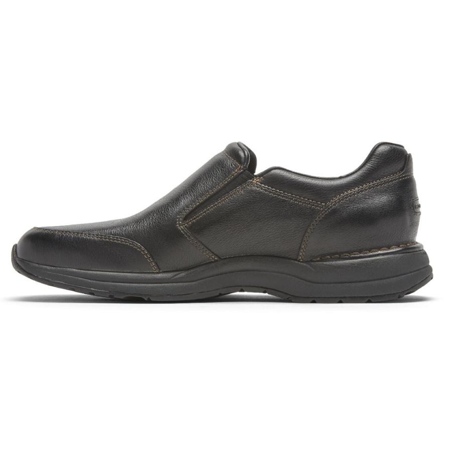 Rockport Menns Edge Hill 2 Dobbel Gore Slip-on Svart
