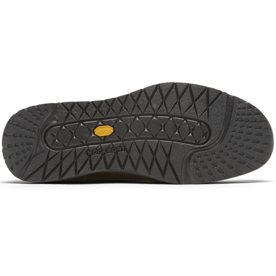 Rockport Herrekant Bakke 2 Dobbel Gore Slip-on Lys Brun