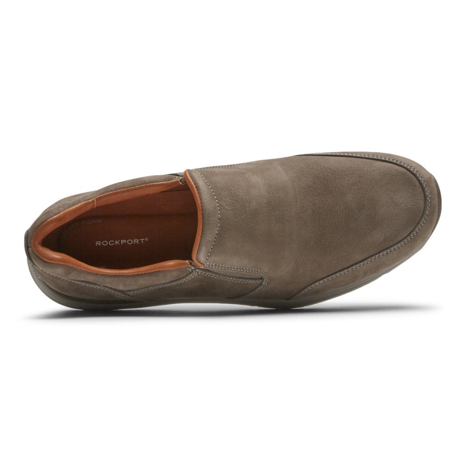 Rockport Menns Edge Hill 2 Dobbel Gore Slip-on Oliven