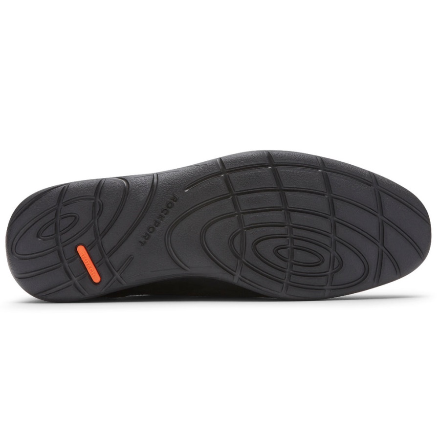 Rockport Menns Garett Plain Toe Oxford Black Ii