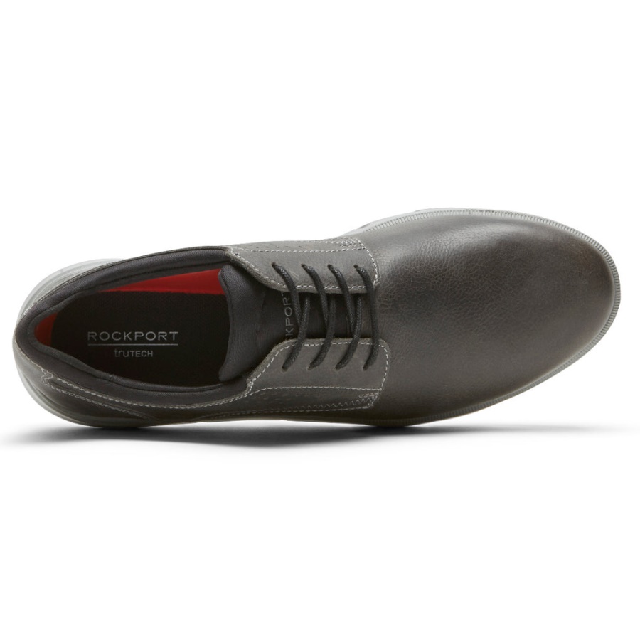 Rockport Menns Grady Oxford Stålgrå