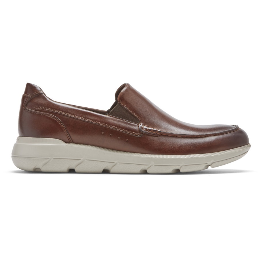 Rockport Herre Grady Venetiansk Loafer Mørkebrun