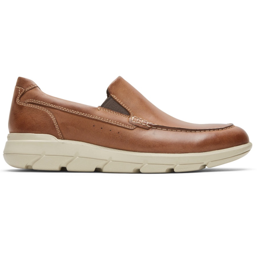 Rockport Menns Grady Venetiansk Loafer Brunfarge
