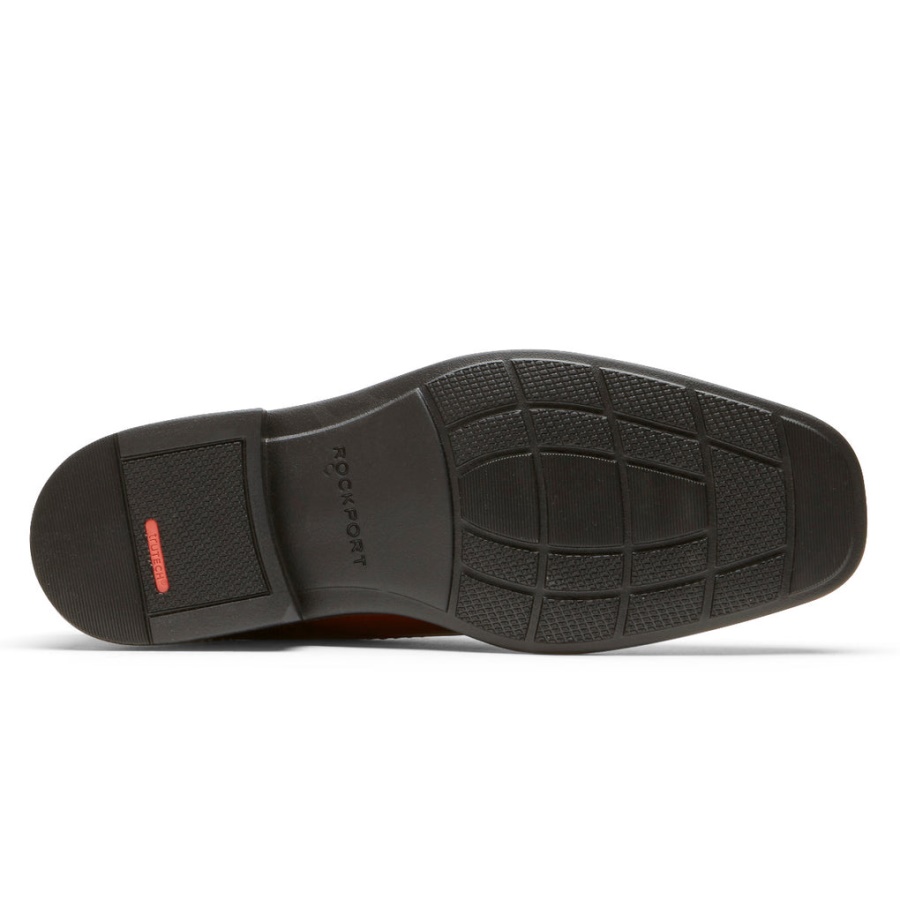 Rockport Herre Gråson Bike Toe Oxford Tan