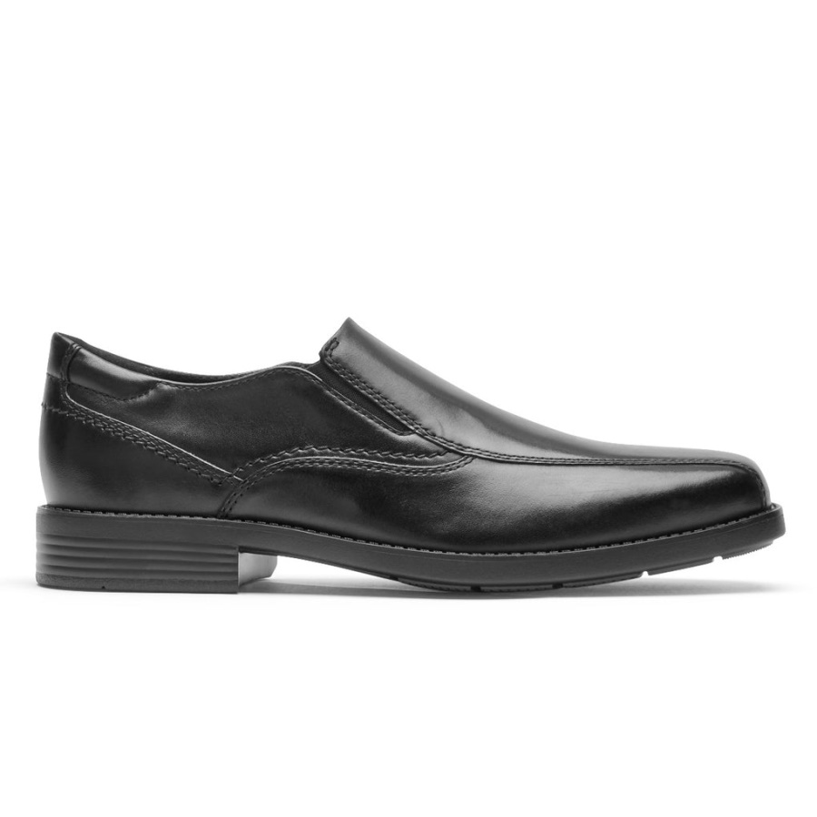 Rockport Herre Gråson Bike Toe Slip-on Svart