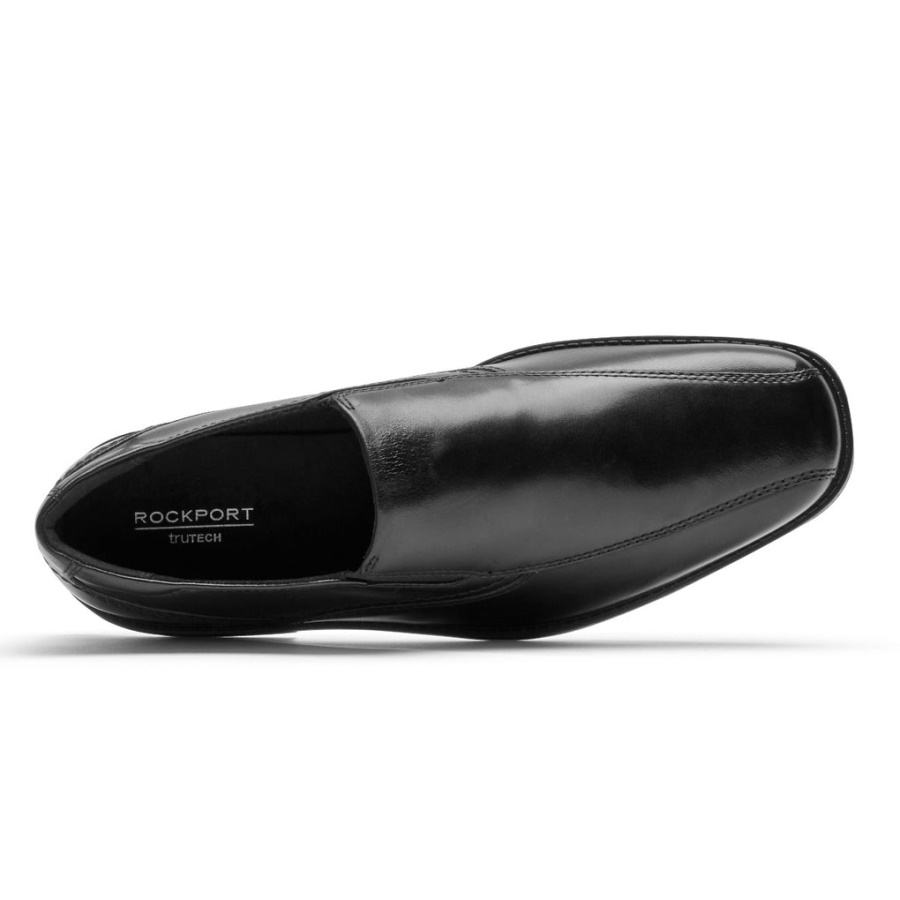 Rockport Herre Gråson Bike Toe Slip-on Svart