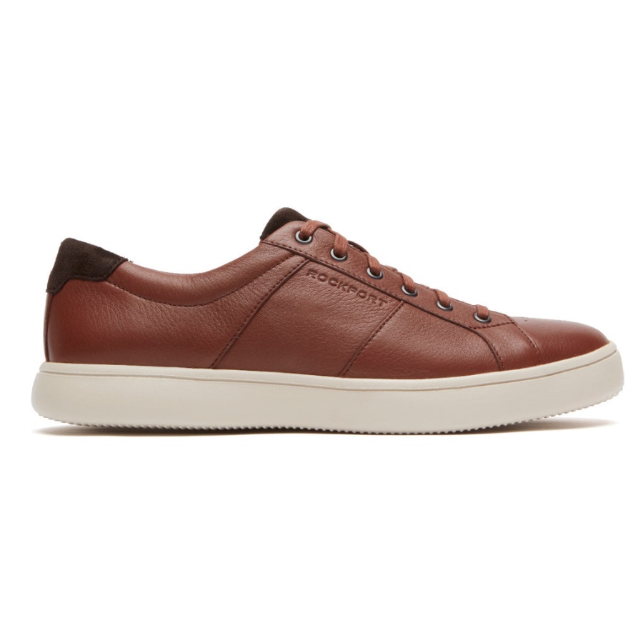 Rockport Jarvis Sneaker Cognac Fra Blonder Til Tå For Menn