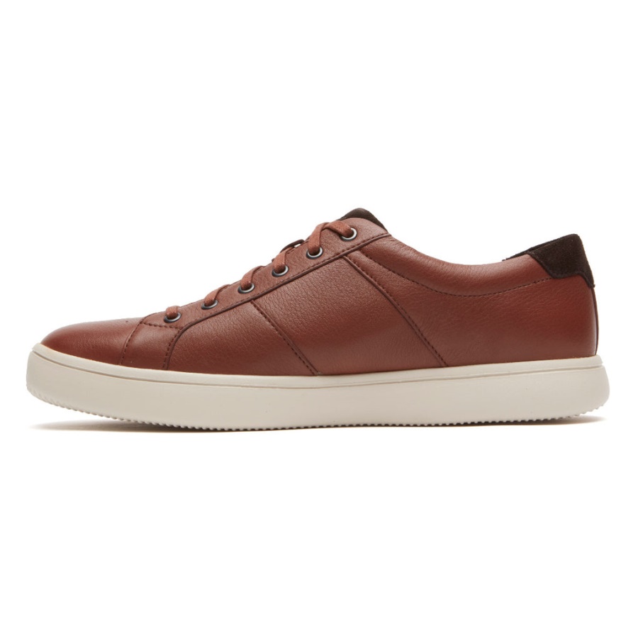 Rockport Jarvis Sneaker Cognac Fra Blonder Til Tå For Menn