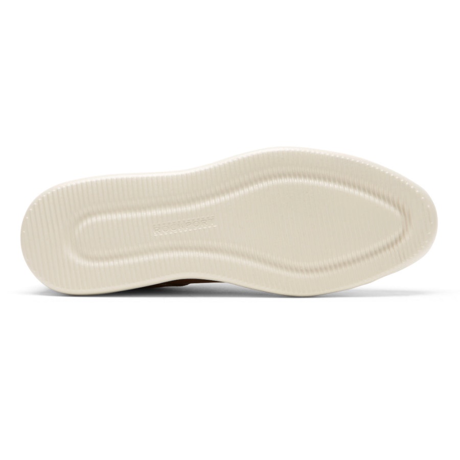 Rockport Menns Jarvis Sneaker-brun Blonder-til-tå