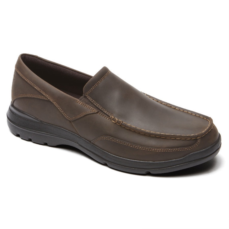 Rockport Men's Junction Point Slip-on Sjokolade