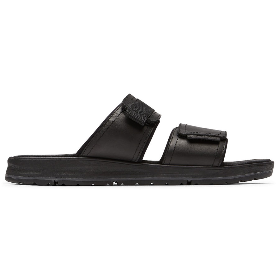 Rockport Herre Lucky Bay Dress Slide Black