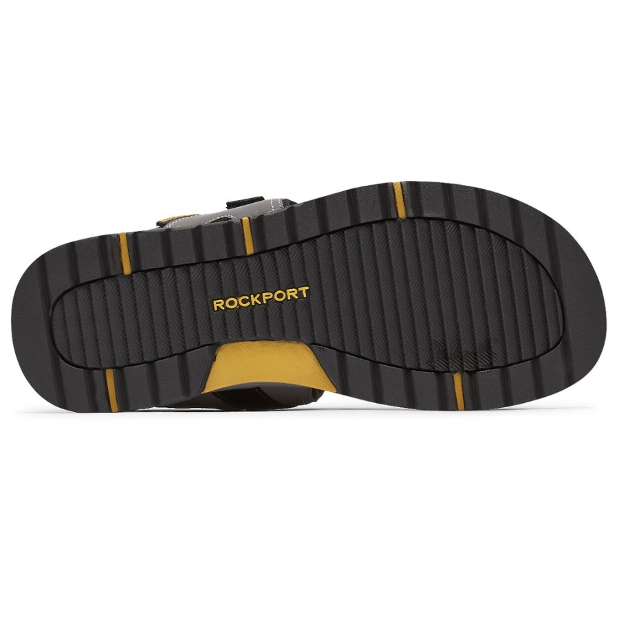 Rockport Herre Lucky Bay Sport 3 Stropper Sandal Grå