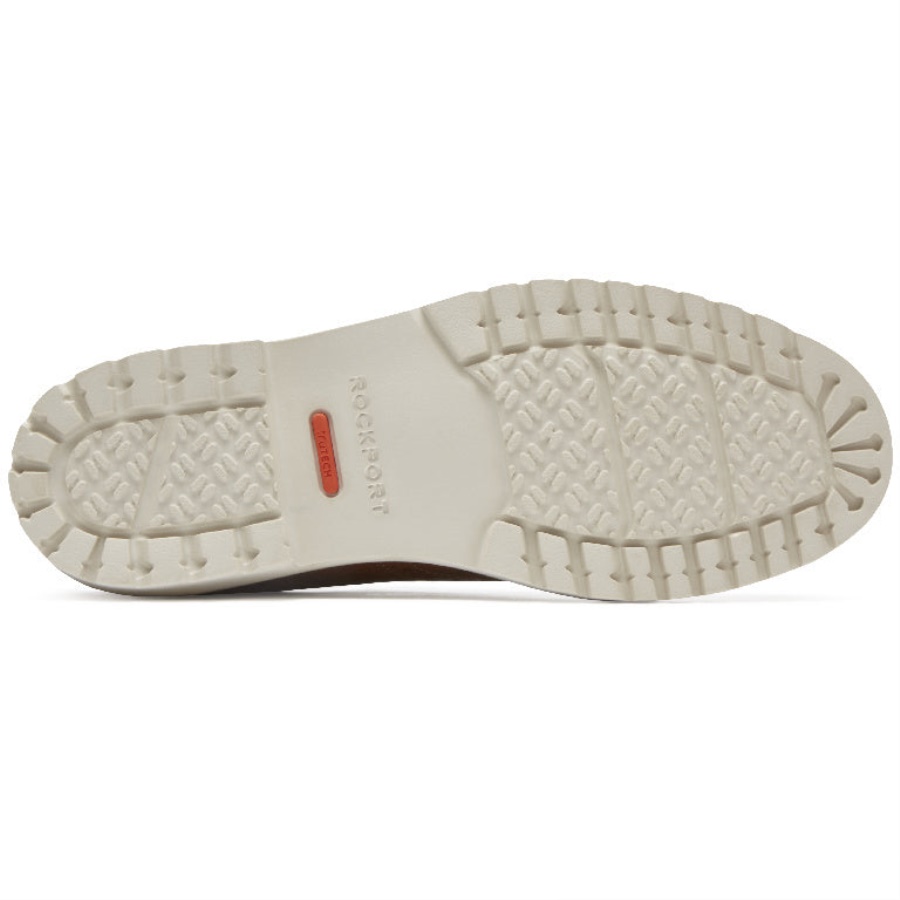 Rockport Herre Marshall Vingetip Cognac Skinn