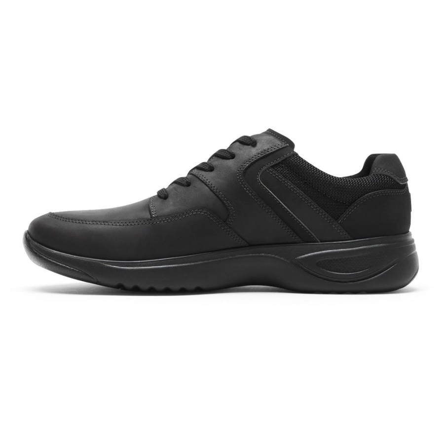 Rockport Menn Metro Path Sneaker Svart Skinn