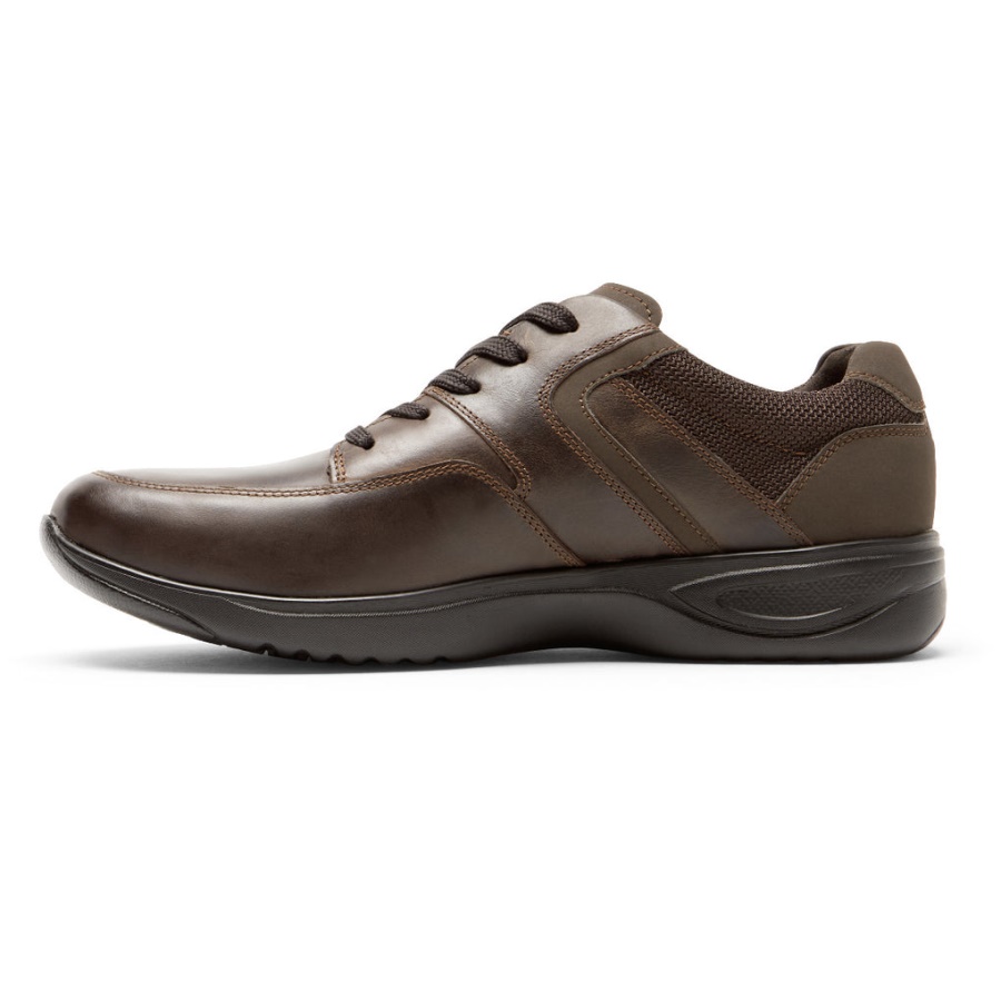 Rockport Menn Metro Path Sneaker Java Skinn
