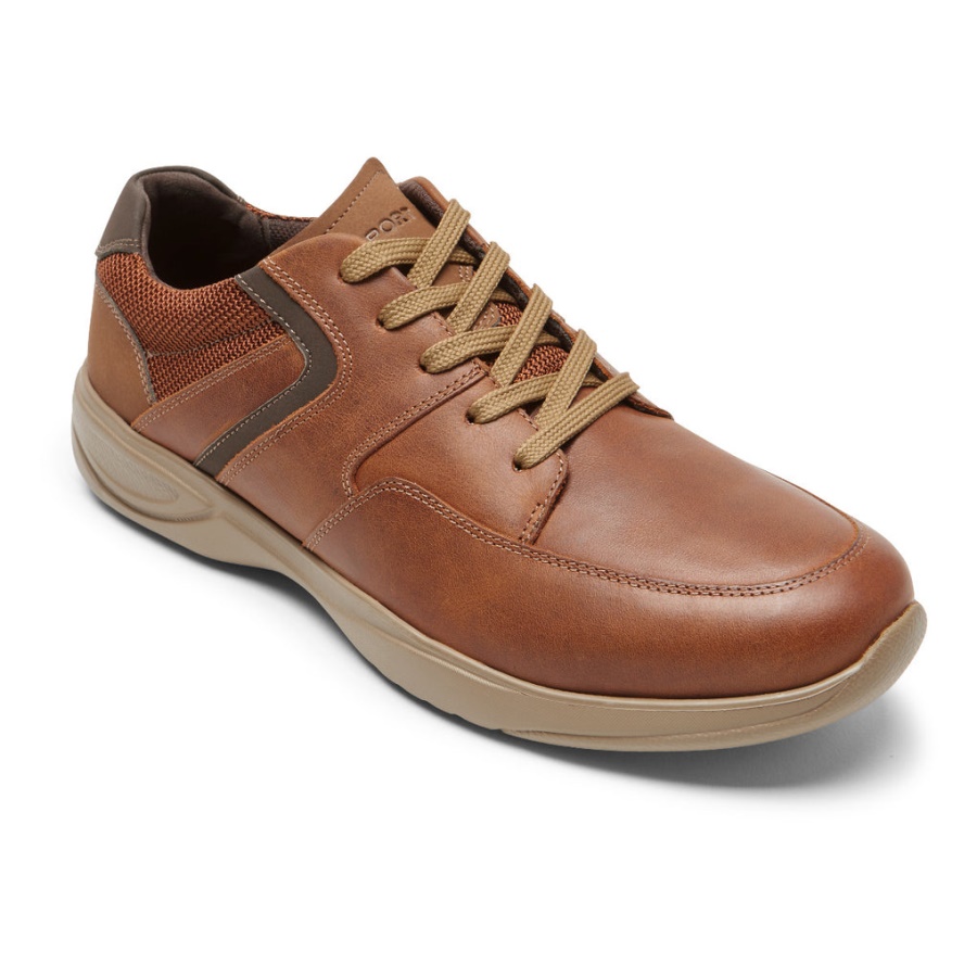 Rockport Menn Metro Path Sneaker Sorrel Skinn