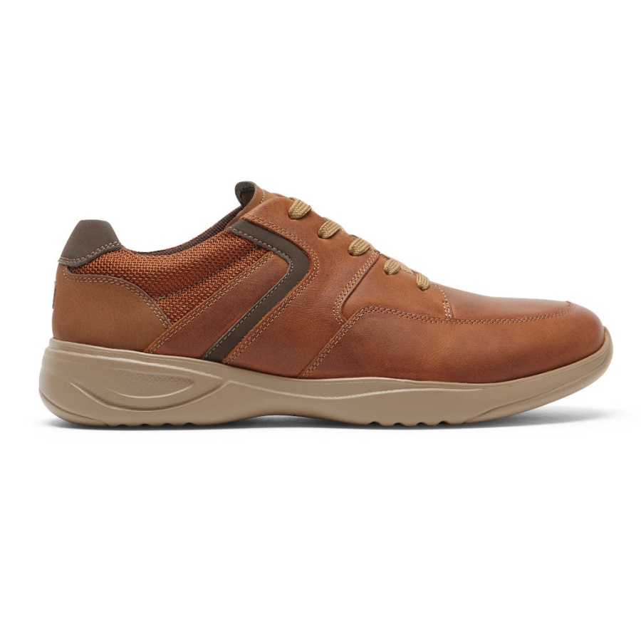 Rockport Menn Metro Path Sneaker Sorrel Skinn