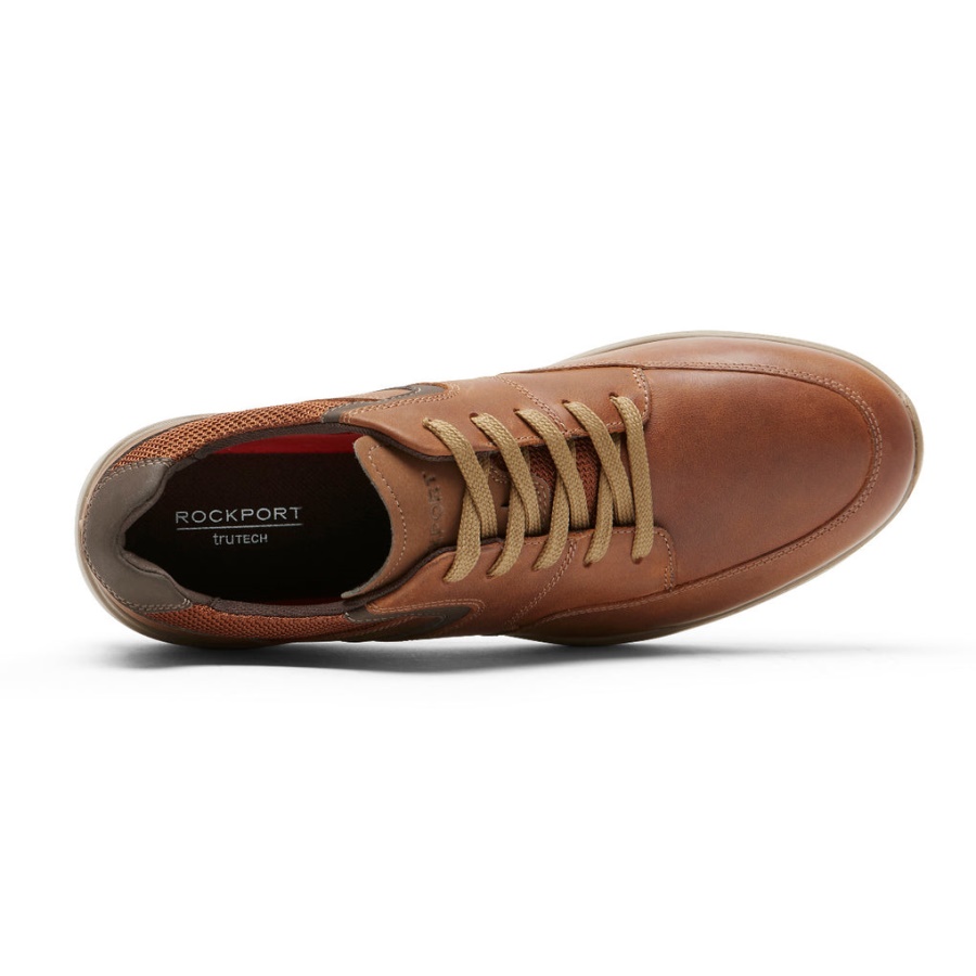 Rockport Menn Metro Path Sneaker Sorrel Skinn