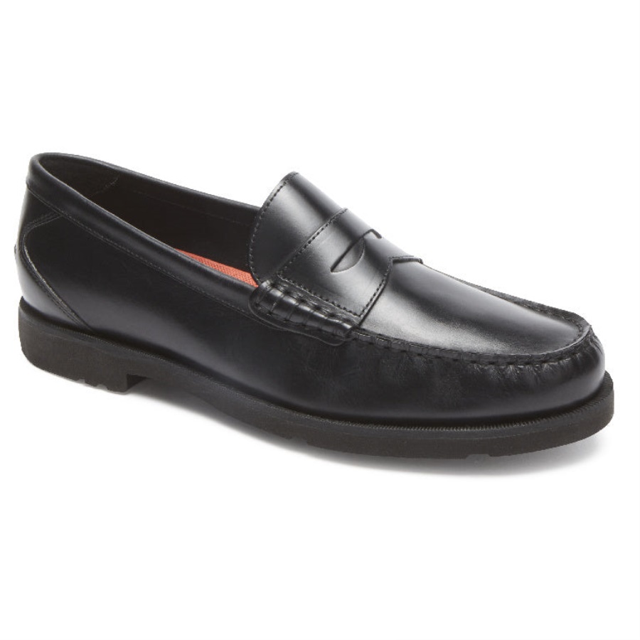Rockport Herre Moderne Prep Penny Loafer Svart
