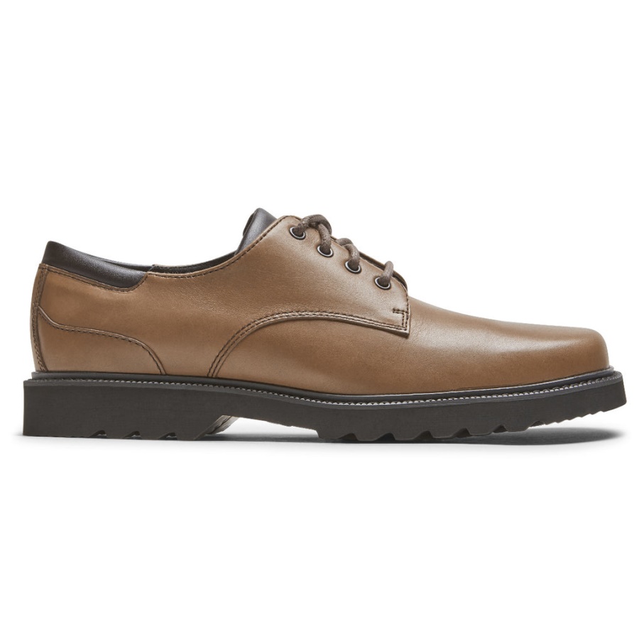 Rockport Menns Northfield Vanntett Oxford Mørkebrun