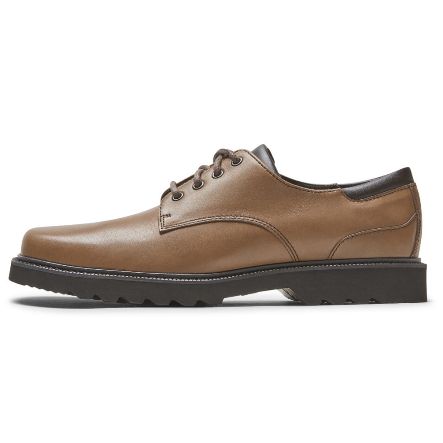 Rockport Menns Northfield Vanntett Oxford Mørkebrun