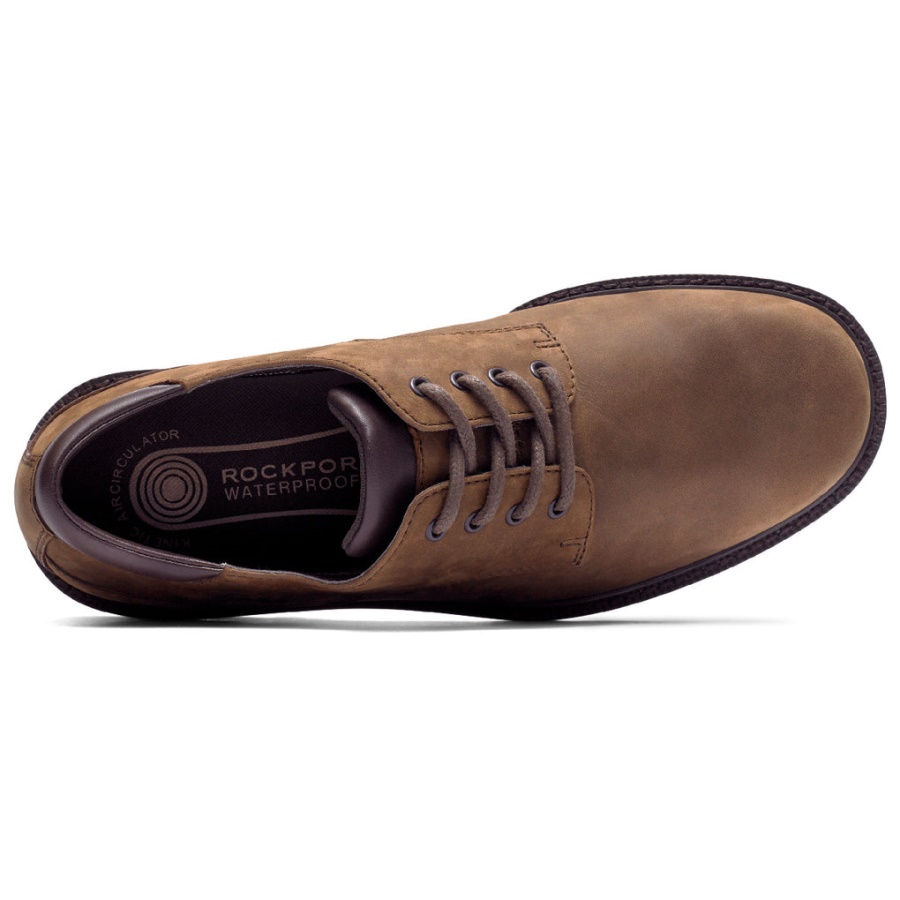 Rockport Menns Northfield Vanntett Oxford Espresso