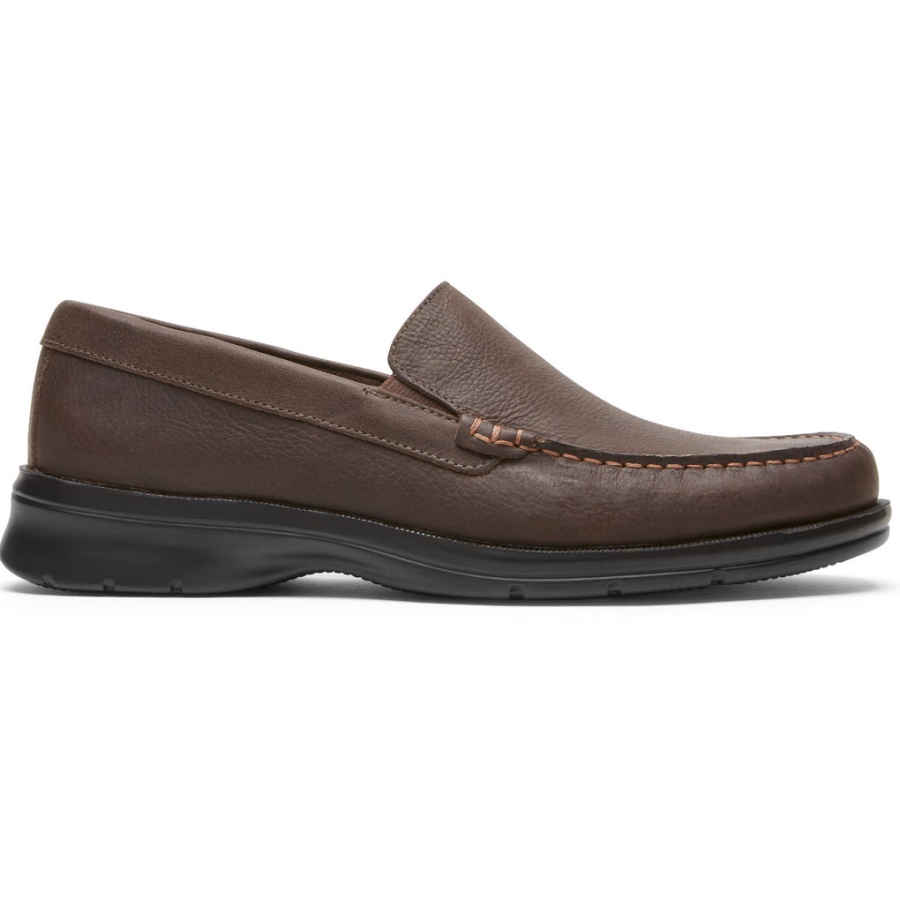 Rockport Herre Palmer Venetiansk Loafer Java Tumlet