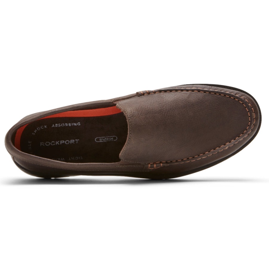 Rockport Herre Palmer Venetiansk Loafer Java Tumlet